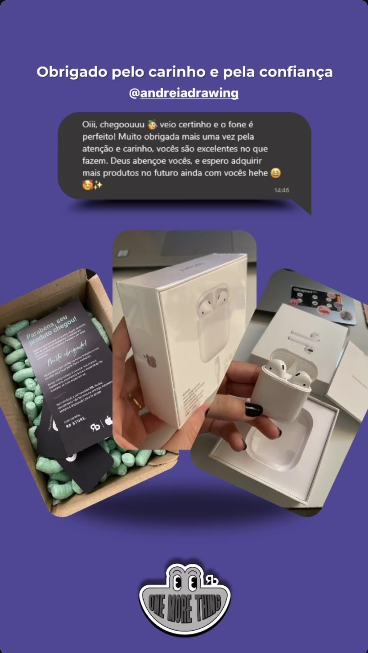 Feedback de Andreia Joanelli